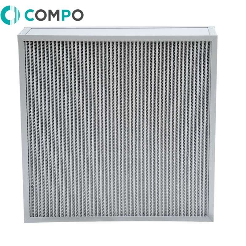 Deep Pleat HVAC Hepa Filters H10 H11 H12 H13 H14 Hepa Air Purifier