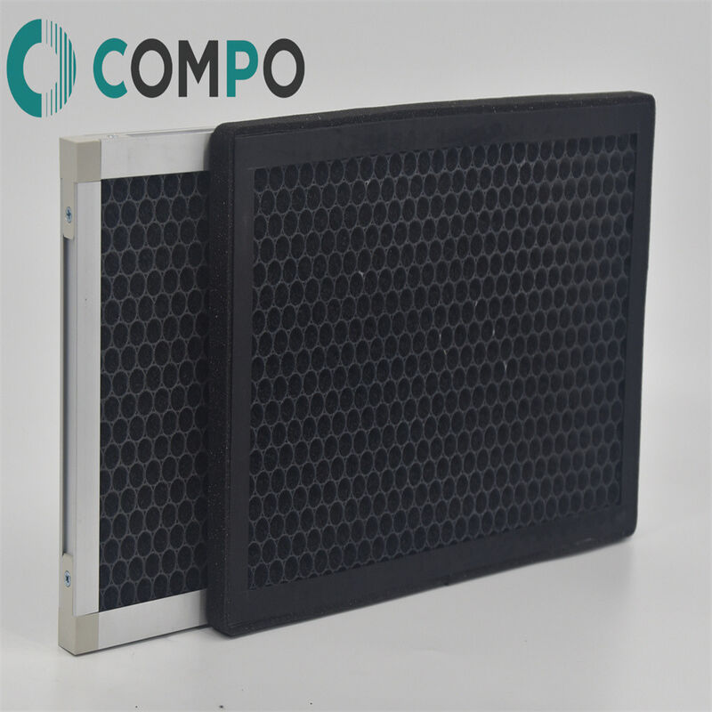 Customized Activated Carbon Panel Air HEPA Filter OEM ODM For Air Purifier Parts