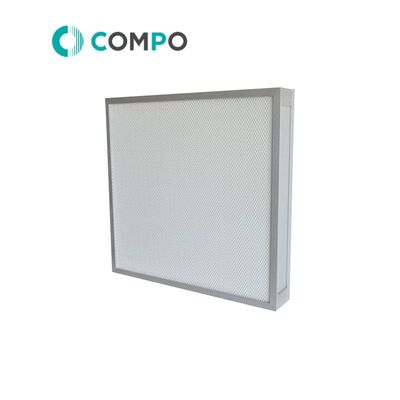 Cuadro de aluminio HVAC Hepa filtros 24x24 pulgadas Resistencia a altas temperaturas